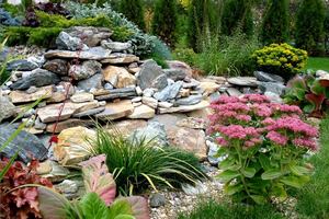 Создание альпийских горок